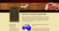Desktop Screenshot of courtneysqualitymeat.com.au
